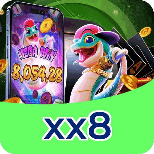 Material promocional do app xx8 — ilustração, não métricas auditadas nesta página